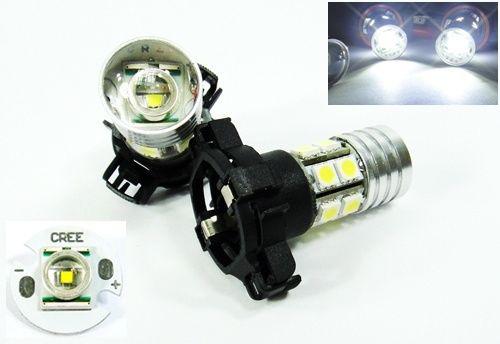 2 py24w cree smd led projector bulb no error bmw turn signal blinker light white