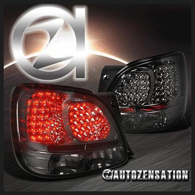 98-05 lexus gs300 400 430 smoke tint led rear tail brake lights