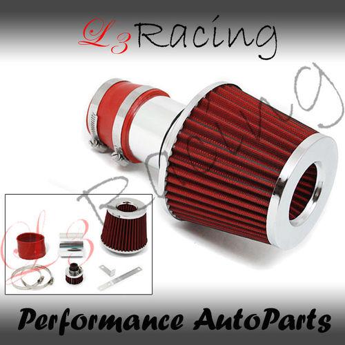 00-06 audi tt / tt quattro coupe convertible air intake + red filter