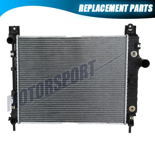 2000-2003 dodge durango 4.7l 5.2l 5.9l v8 auto 2 rows cooling radiator w/o eoc 