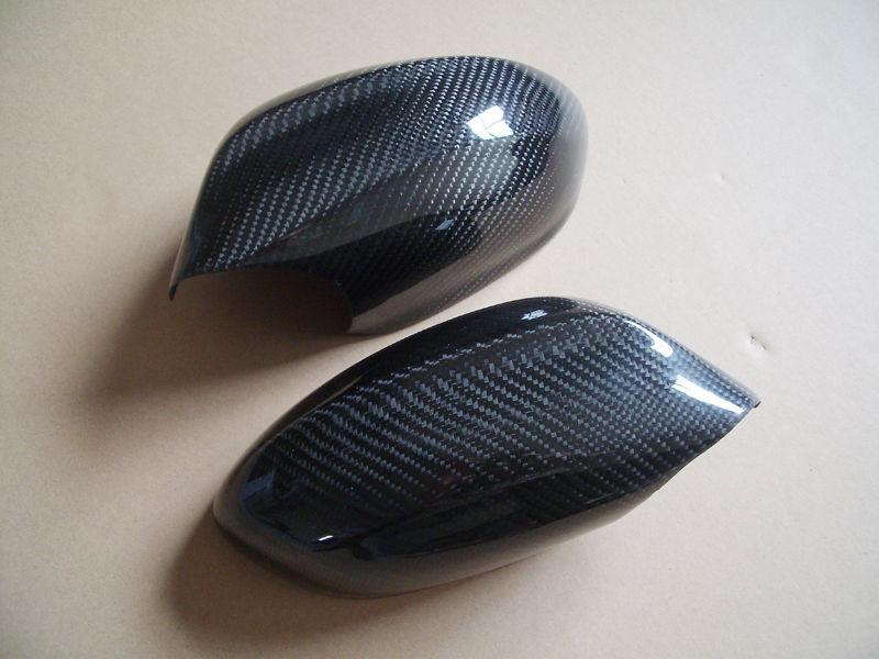 1 pair fit for bmw x3 e90 09-12 mirror cover cap real carbon fiber