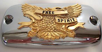 Add-on accessories "free spirit" (gold) master cylinder cover