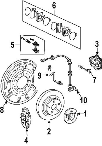 Mercedes-benz-mb oem 2304230712 disc brake rotor/rear brake rotor/disc