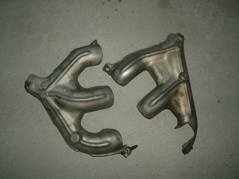 2000 2001 2002 camaro v6 3.8l l/h & r/h exhaust manifold heat shields