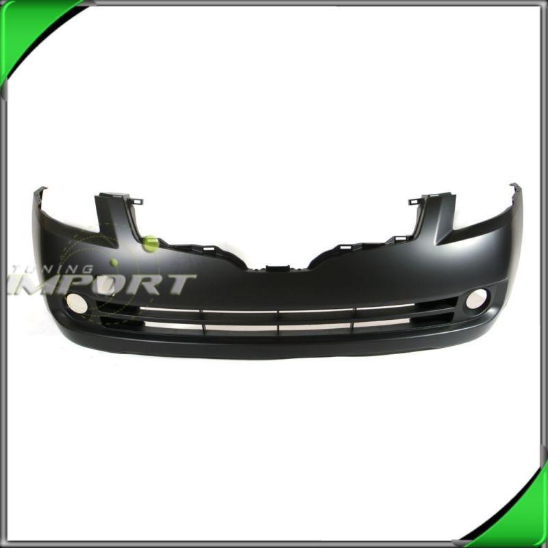 07-09 nissan altima front bumper fascia cover primed blk plastic capa certified