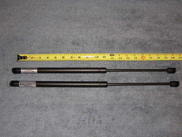 2ea nitro-prop strut spring lift arm rep gaylord’s bed cover oem # se197pgb-120