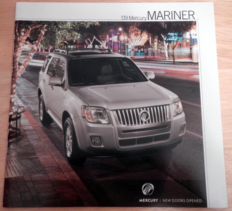 2009 mercury mariner literature brochure ft hybrid