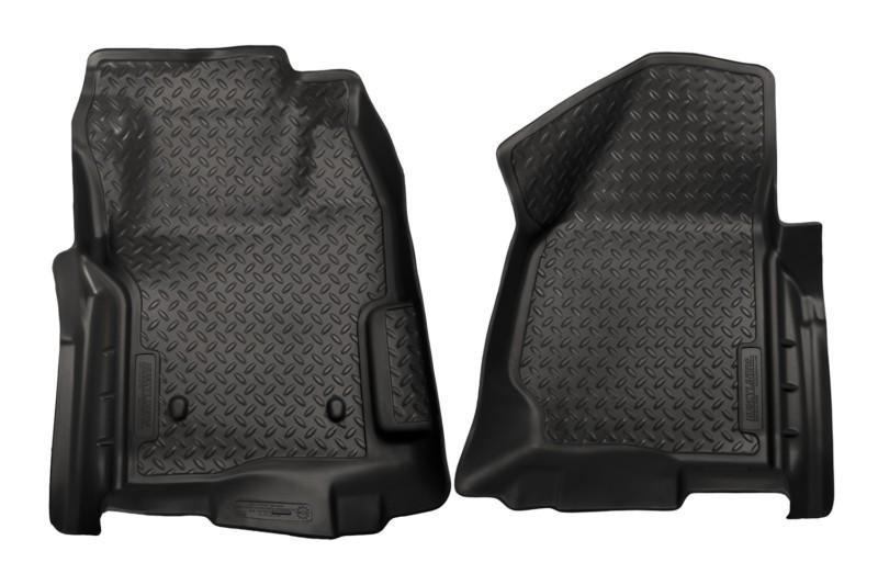 33871 husky liner floor mats front ford superduty black 2011 2012