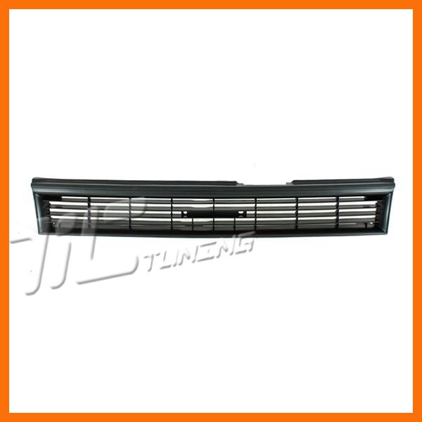 88-92 toyota corolla front grille raw to1200113 plastic black unprimed 4/5dr new