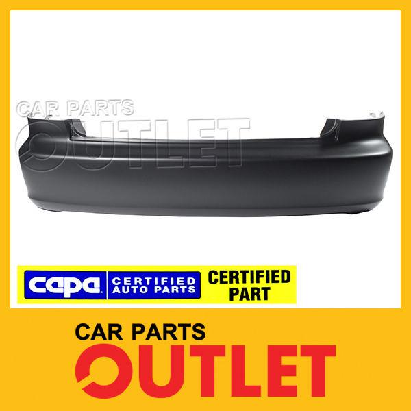 1998-2002 honda usa accord 4dr rear bumper cover ho1100184c primered black capa