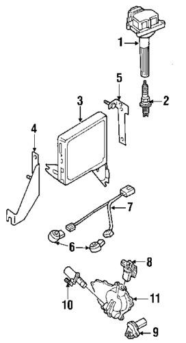 Infiniti 23796ea20a genuine oem factory original solenoid valve