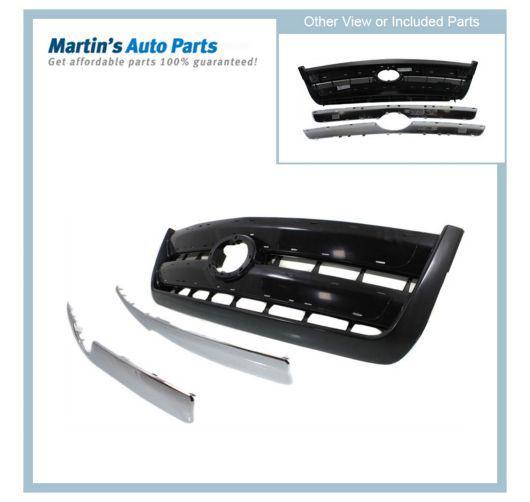 Black new grille assembly to1200262 531000c100c0 toyota tundra 2006 2005