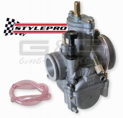 Flat side carburetor racing stylepro pwk 24mm