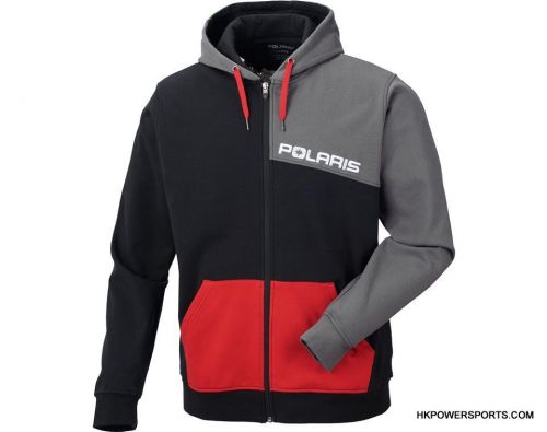 New oem polaris mens color block hoodie hoody ls shirtxl nwt sweatshirt