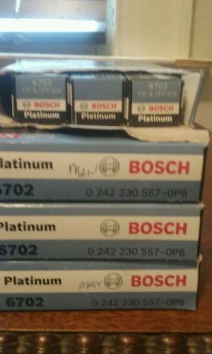 15 bosch fine wire platinum spark plugs