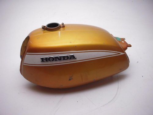 Sl350 sl350k0 fuel gas tank candy gold honda used 1969-70