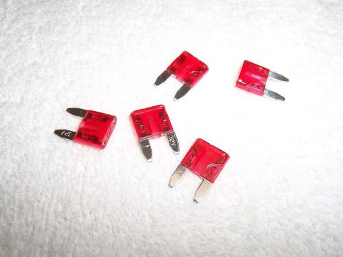 Mini blade type fuses - 10 amp - pkg/10