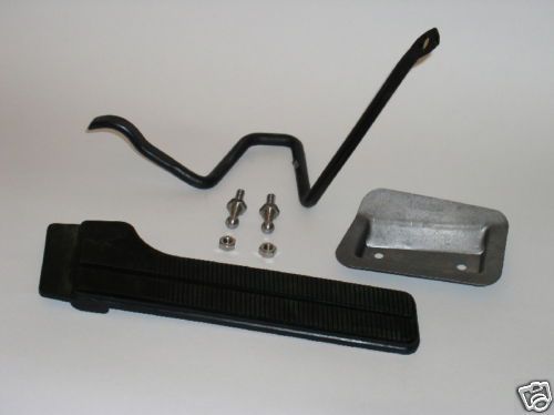 70-71 camaro z-28 floor mounted gas pedal complete kit