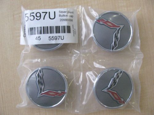 2016 chevy corvette z06 button caps (1-set of 4 caps)