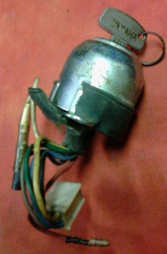 Yamaha 2312 key ignition switch on off snowmobile pwc motorcycle ugly but works