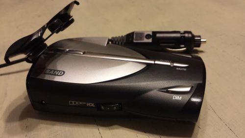 Cobra xrs 9345 14 band car radar detector w/ 360 laser pop-mode &amp; car charger