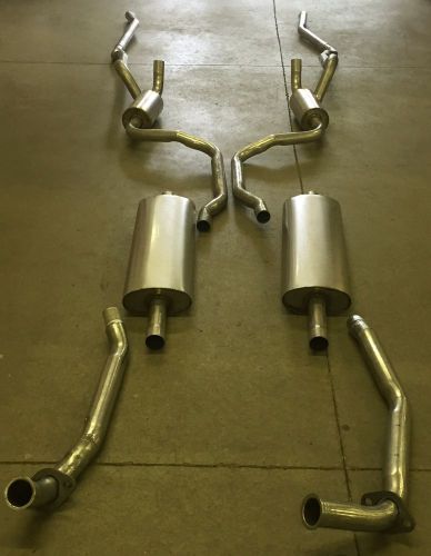 1958 edsel ranger &amp; pacer hardtop, dual exhaust, aluminized with resonators