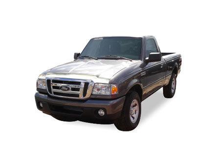 Ranger avs chrome aeroskin hood protector - 622021