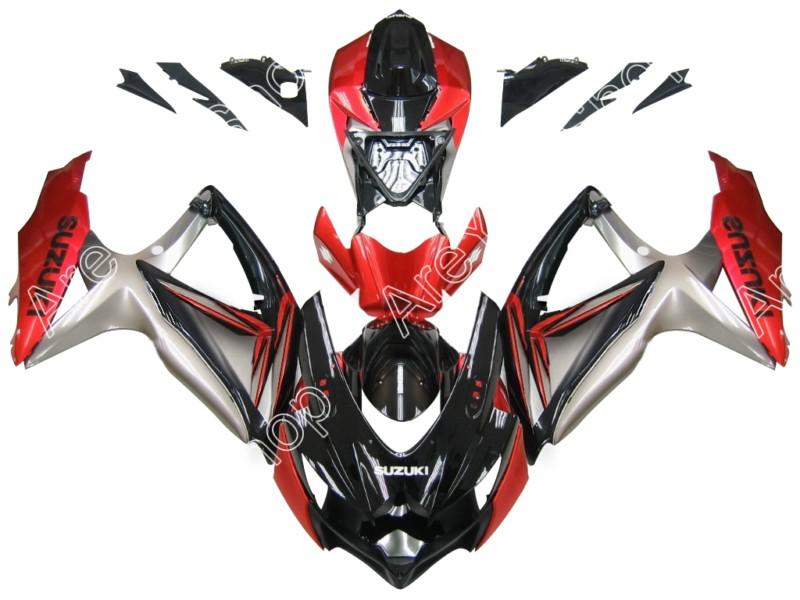 Fit for suzuki gsxr 600/750 2008-2009 bodywork fairing complete abs plastics 17#