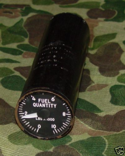 Aircraft fuel quantity indicator gage b118-244 rummonds