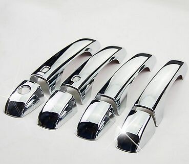 8pcs chrome side door handle cover trim for fiat freemont 2012 2013 2014