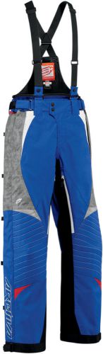 Arctiva comp 7 rr blue red 32 waist shell snowmobile bibs pants snow mobile