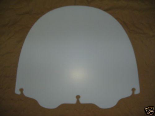 15 inch harley davidson touring windshield clear  