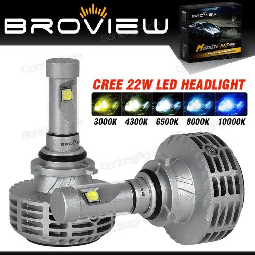 Broview m series m5 9006 hb4 headlight low beam 44w 6000lm led replace halogen