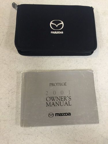 2001 mazda protege owners manual