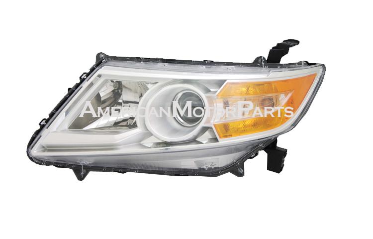 Left driver side replacement headlight 11-12 honda odyssey 33150-tk8-a01