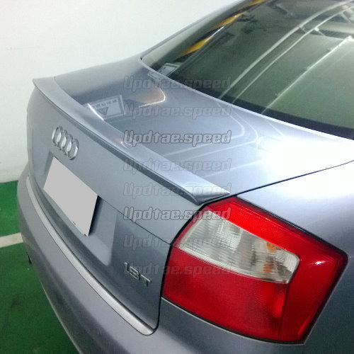 Unpainted for audi a4 b6 abt type sedan trunk spoiler rear wing  02 - 05 ◙