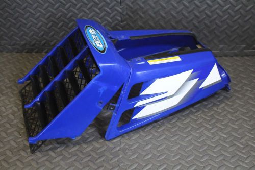 Yamaha banshee grill + gas tank plastic radiator cover 1987-2006 blue l-7