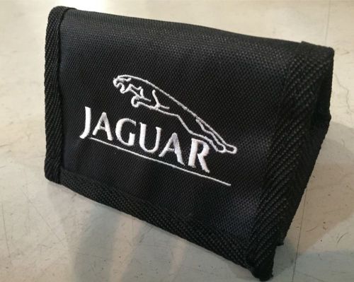 New jaguar black wallet flag x-type s-type xf xk