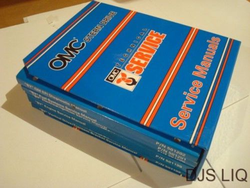 1998 oem omc by stern drive service manual set dg193