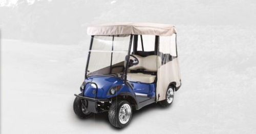 Yamaha fairway lounge golf cart cover fabric - taupe gca-jw665-40
