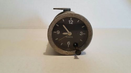 Vdo quartz clock 12 volt 2&#034; diameter from 1980 mgb (works well)