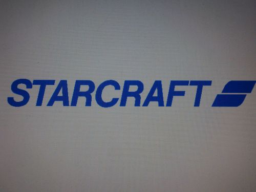 2 - 20 inch  marine vinyl starcraft boat decals