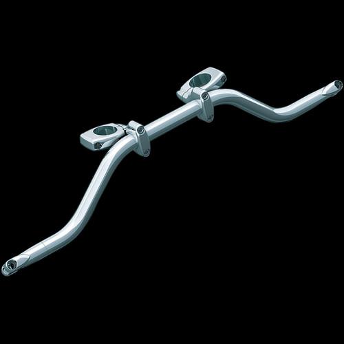 Kuryakyn adjustable chrome  mustache bar for 1991-2010 harley dyna