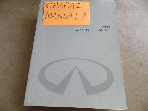 1999 infiniti g20 service manual