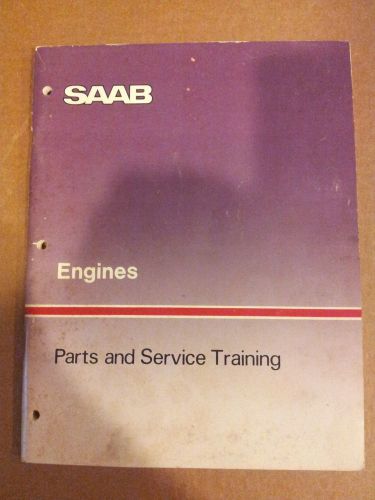 Saab  engines /  parts and service training