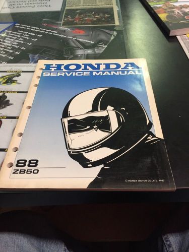 1988 zb50 honda service manual