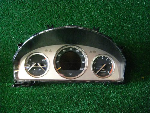 2008 mercedes c class c300 w204 dash speedometer instrument gauge cluster