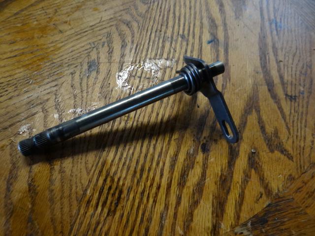 00 yamaha yz426f_yz426_f_yz400_98-99-01-02_transmission gear shift shaft_shifter