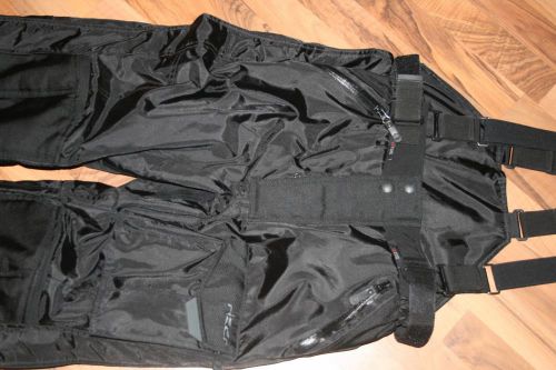 Castle x snowboard/snowmobile bibs/pants black, size small