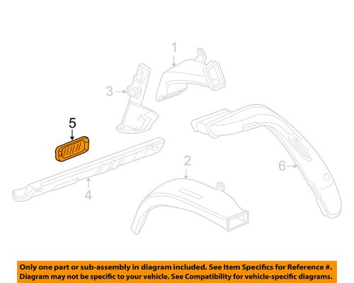 Gm oem instrument panel-hole cover 15882902